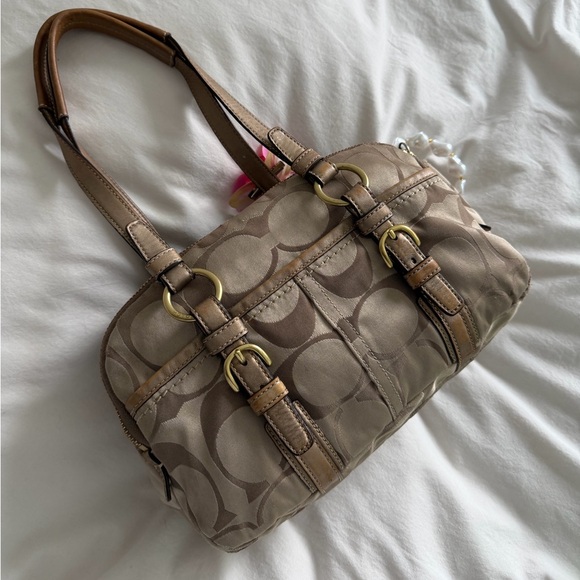 Vintage  Coach Bonnie Shoulder Bag Satchel - Picture 6 of 12